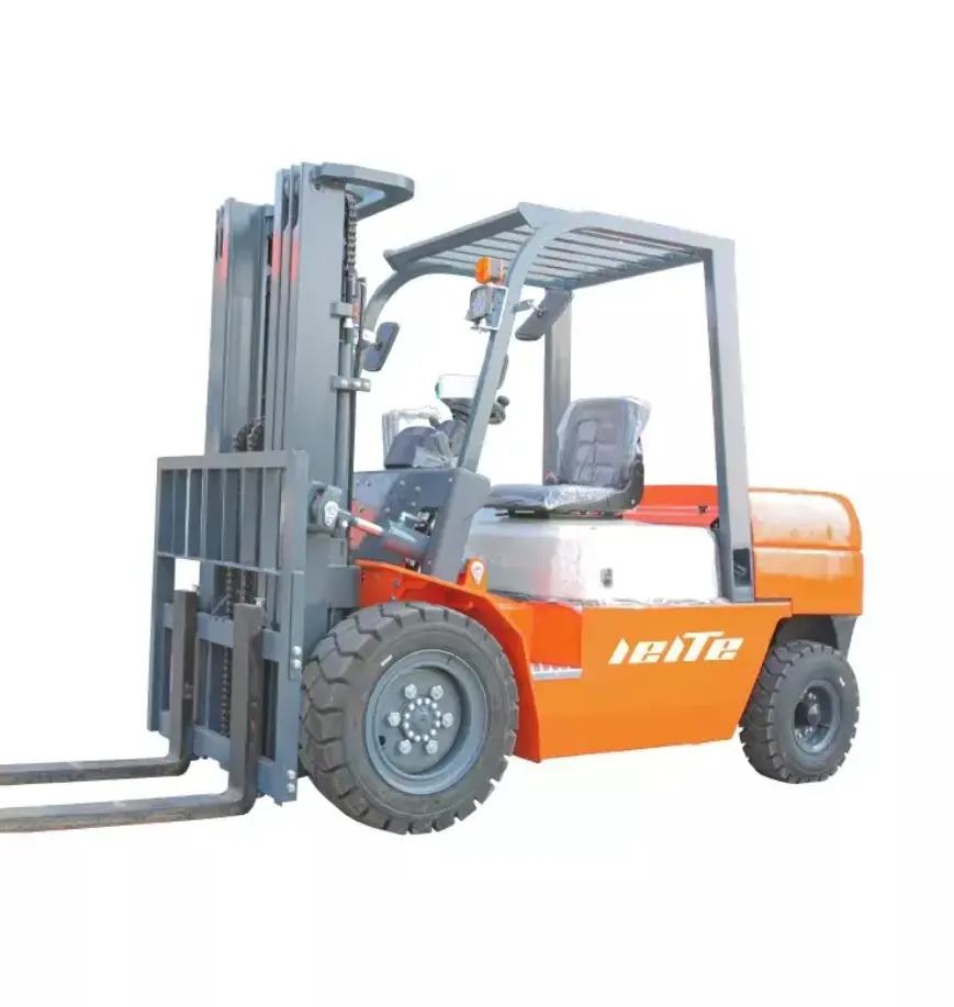 Hot Sale 4wd forklift 2 Ton 3 Ton 5 Ton 3 Wheel 4 Wheel Lithium Battery Fork Lift Trucks with Solid Tire