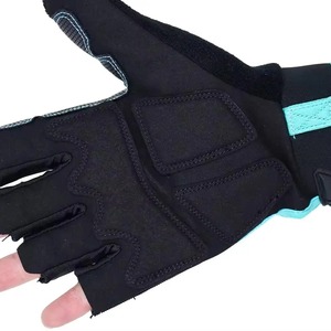 Gants de cyclisme demi-doigt de vélo de montagne à la mode Gants de course légers Gants de cyclisme en plein air antidérapants avec logo personnalisé - Product Image 3
