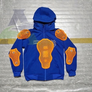 Custom Logo Print Men's Softshell <b>Racing</b> <b>Jackets</b> Breathable Waterproof Windbreaker for Motorcycle <b>Jackets</b> Blue Color - Product Image 2