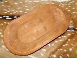 Bol à pâte en bois fait main durable de qualité supérieure Bol artisanal élégant pour la table de cuisine à domicile et l'utilisation décorative - Product Image 6