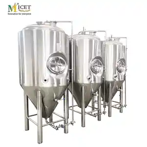 Réservoir de fermentation conique de bière en acier inoxydable 600L