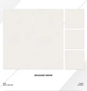 Carrelages de sol modernes numériques polis 600x600mm en céramique résistant aux acides brillant 5mm pour intérieurs brique réfractaire et fonction antidérapante - Product Image 1