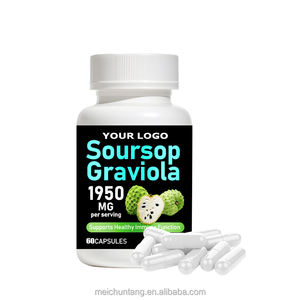 Capsules d'extrait de graines de corossol 1200mg d'approvisionnement personnalisé Approvisionnement en 30 jours <span class=keywords><strong>Guanabana</strong></span> Annona Graviola Antioxydant efficace - Product Image 3