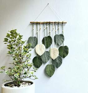 Macrame Door <b>Curtain</b>, Handmade Macrame Window <b>Curtain</b> , Outdoor Backyard Party Home Decor OEM Made in Vietnam - Product Image 4