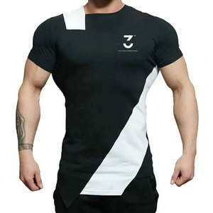 Ropa Deportiva Moderna para Hombre, Camisetas de Gimnasio con Material de Punto Duradero de Secado Rápido para Clubes Deportivos, Equipos Deportivos y Sesiones de Entrenamiento - Product Image 1