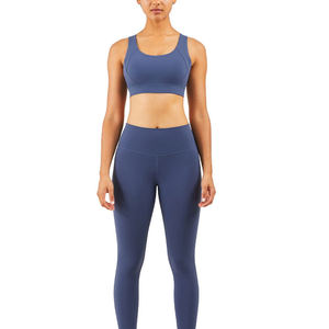 Vêtements de sport personnalisés sans coutures les plus vendus ensembles 2 pièces de yoga et d'entraînement pour femmes à la mode avec short imprimé OEM prix de gros - Product Image 5