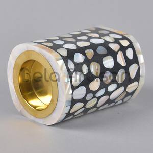 Brûleur d'encens arabe MOP-Vente en gros de parfums de Dubaï | Brûleur d'oud, encensoir à charbon, encensoir à charbon blanc par Bela Artisan - Product Image 6