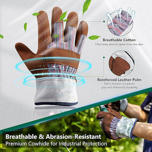 Gants de travail pour hommes, gants de sécurité en nitrile EN420, conçus pour les travaux d'entretien et de réparation en usine. - Product Image 2