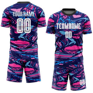 Ensembles de maillots de football Sublimation vêtements de football pour hommes chemises de football d'entraînement vêtements de sport de football personnalisés uniforme d'équipe de football - Product Image 1