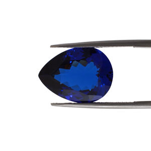 8.25 Ct Natural <b>Tanzanite</b> Pear Cut Loose Gemstone 16.50x12.50mm IGI Certified High Quality Faceted Stone Wholesale Supplier - Product Image 1