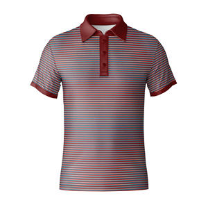 Camiseta de Polo de Golf para Hombre, Poliéster, Corte Ajustado, Ropa de Golf de Alto Rendimiento, Proveedor Mayorista en Vietnam - Product Image 1