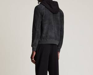 Chaqueta Bomber de Motociclista Unisex de Lona, Estilo Vintage, Informal, Impermeable, Resistente al Viento, Duradera, de Primera Calidad, con Borlas Personalizadas - Product Image 4