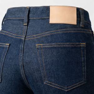 Pantalones Vaqueros de Mezclilla para Mujer, Estilo Retro, Color Personalizado, Corte Recto, Pierna Ancha, Estilo Cargo, Material Premium, Venta al Por Mayor - Product Image 5