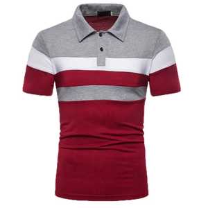 Polos deportivos de algodón y poliéster personalizados para hombre, estampados con insignia de logotipo personalizado, polos de sudor personalizados con logotipo bordado - Product Image 6