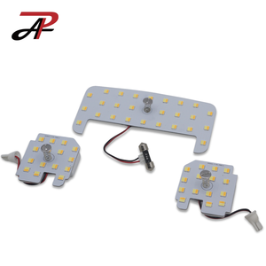 ชุดไฟโดม LED HYUGA รุ่นใหม่ 12V สำหรับรถยนต์แบบครอส/ซีดาน - 6000K ปรับความสว่างได้ 15 ระดับ แบบสัมผัส เสียบปลั๊กใช้งานได้ทันที |   เจดีเอ็ม - Product Image 2