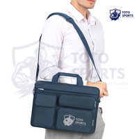 Tampilan Profesional Kualitas Ringan Harga Terjangkau Multi Kantong Tahan Air Nyaman Bernapas Tas Laptop Unisex
