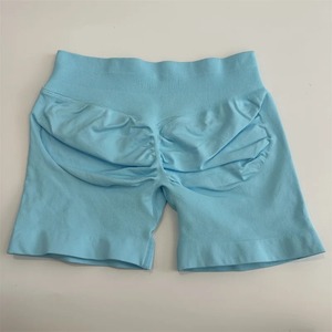 Short de yoga personnalisé Short de sport sans coutures Scrunch Bum Workout Short de course à pied très extensible - Product Image 5