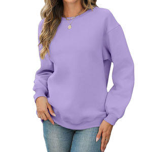 Sudadera de gran tamaño para mujer, Jersey holgado informal con capucha, Top de lana de algodón de manga larga para ropa de calle, moda - Product Image 4