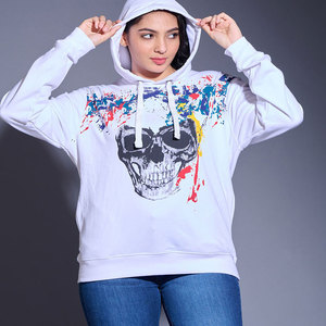 Sweats à capuche pour femmes, design de mode tendance, vente en gros de sweats à capuche respirants avec logo personnalisé OEM pour femmes - Product Image 1