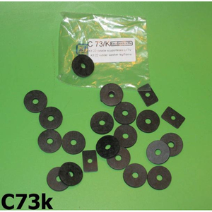 Kit complet de rondelles anti-vibrations en caoutchouc pour carrosserie LI + TV + SX + Special + GP + Serveta - Product Image 1