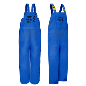 Premium Customizable Industrial Bib Button-Up Crew Necks Shirt <b>Overall</b> Reflective <b>Waterproof</b> Polyester Protective Workwear - Product Image 4