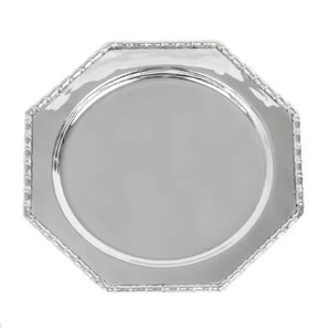 Premium Charger Plate With Highly Decorative Design <b>Home</b> <b>Essential</b> Kitchen Decor Table Centerpiece Serving Plates Dishes - Product Image 6