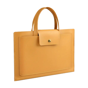 กระเป๋าแล็ปท็อปหนัง PU หนัง PU แบบรีไซเคิลทันสมัยสำหรับผู้หญิงกระเป๋าแล็ปท็อปที่มีสไตล์ - Product Image 1