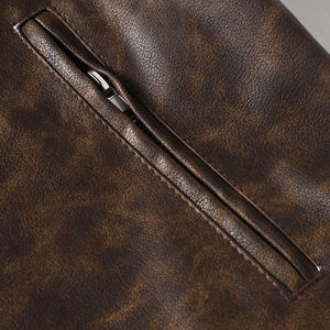 Men Clothing <b>Long</b> Sleeve Leather Fashion <b>Jacket</b> Hot Selling Product Best <b>Winter</b> Men's Leather <b>Jackets</b> - Product Image 4