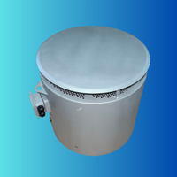 Ventilateur de refroidissement électrique étanche 380V triphasé avec roulement à billes, montage sur conduit, IP55, certifié CE, personnalisable OEM/ODM