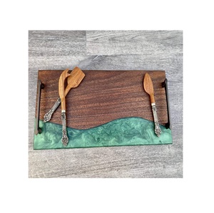 <b>Epoxy</b> <b>Resin</b> Platter Handmade <b>Resin</b> Tray Modern for Wedding Gifts Wholesale <b>Price</b> From India handicrafts - Product Image 2