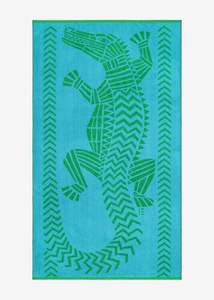 Designs floraux Jacquard de haute qualité Serviette de plage écologique à séchage rapide Coton éponge polyvalent personnalisable pour une utilisation estivale - Product Image 3