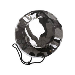 หมวกบักเก็ตทรงบูนี่สไตล์ที่เป็นเอกลักษณ์สีทึบราคาดีที่สุดสำหรับฉากลำลองตามสั่ง - Product Image 2