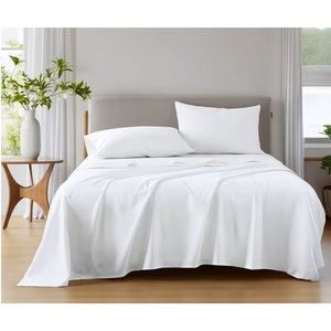 Sábana de Algodón Ecológica Tamaño King, Tela de Algodón Natural para Dormitorio y Uso en Hoteles, Disponible a Precio Competitivo - Product Image 1