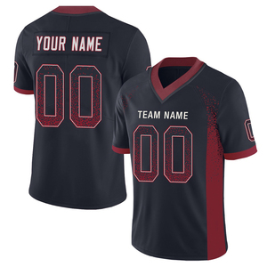 เสื้อฟุตบอลตาข่ายแบบกําหนดเองในสไตล์คอวีเสื้อฟุตบอลพัดลมระเหิดเต็มรูปแบบ - Product Image 1