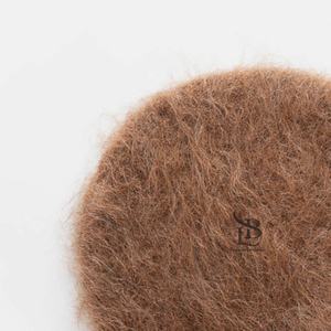 New <b>Slouchy</b> mohair <b>beanie</b> with ribbed brim and oversized fit warm unisex winter cap for daily street fashion and outdoor wear - Product Image 6