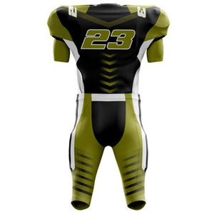 Uniforme de football américain de nouvelle conception Service OEM hommes Offre Spéciale 2023 uniformes de football de qualité supérieure avec capacité personnalisée - Product Image 6