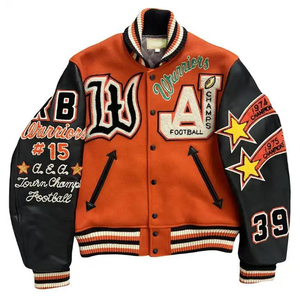 Popular Design High Quality <b>Long</b> Sleeves Winter Wear Smart and Stylish College Baseball <b>jacket</b> for <b>men</b> - Product Image 1