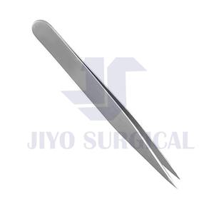 Venta caliente al por mayor Anti estática bolsa negra Acero inoxidable embalaje herramienta cosmética ceja pestañas pinzas puntiagudas para la belleza - Product Image 2