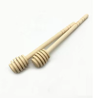 Bâton de miel en bois de haute qualité cuillères à miel agitateur louche à miel en bois