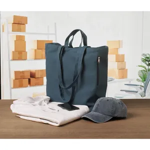 Borse Shopper in Cotone Riciclato GAVE COLOUR, Borse Promozionali Ecologiche - Product Image 3
