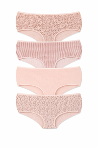 Braguitas de Algodón para Mujer, Suaves y Transpirables, de Cintura Alta, Hechas en Turquía, Ajuste Cómodo - Product Image 5