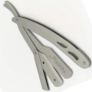 Shaving Knife Stainless Steel Folding <b>Men</b> Barber Tools <b>Hair</b> Razor Stainless Steel <b>Hair</b> Eyebrow Beard Folding Made By Pissco - Product Image 5