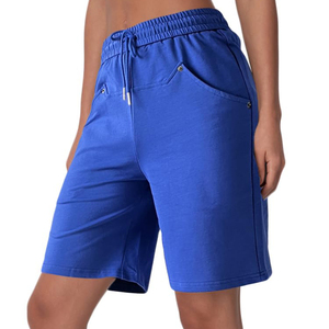 Pantalones cortos deportivos de gimnasio transpirables de algodón personalizados recién llegados de fabricante al por mayor - Product Image 1