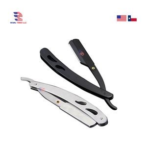 Biểu Tượng Tùy Chỉnh Shavette Duy Nhất Cạnh Thẳng Tóc Cắt Dao Cạo Cho Nam Giới Và Phụ Nữ Cho Thợ Cắt Tóc Cạo Râu Và Tóc Loại Bỏ - Product Image 5