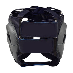 100% Premium <b>Synthetic</b> <b>Leather</b> Made Boxing Head Guards Most Demanding Best Selling Kick Boxing <b>Leather</b> Head Guard Unisex - Product Image 4