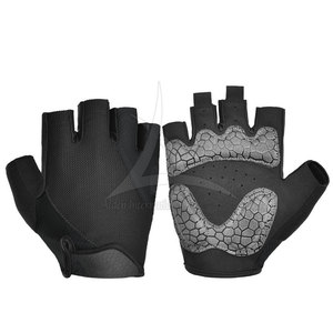 Gants de cyclisme en cuir écologiques respirants à séchage rapide Modèle 2026 Fabriqués au Pakistan Personnalisables - Product Image 3