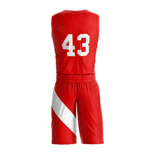 Services OEM Uniformes de basket-ball à impression par sublimation complète pour hommes Maillots et shorts de basket-ball personnalisés de nouvelle conception - Product Image 3