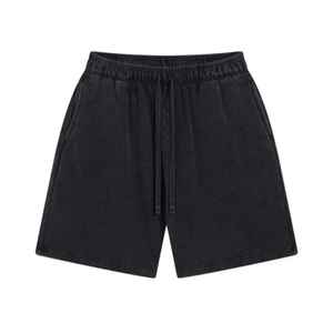 Nueva llegada de los hombres de algodón pantalones cortos de sudor suelta Casual entrenamiento ropa deportiva correr Atlético gimnasio Fitness decorado patrón tamaño 6XL - Product Image 5