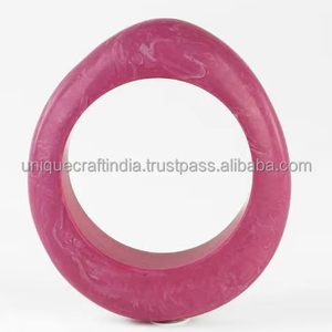 Bracelets en résine de créateur de mode, style indien, pour femmes, bijoux ethniques colorés pour tous les jours ou pour les fêtes - Product Image 1