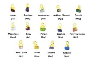 Colgante de piedras preciosas turquesas, abalorio Natural en forma de gota, tamaño de 5-7mm, oro galvanizado, colgante de piedra de nacimiento, colgante curativo - Product Image 3